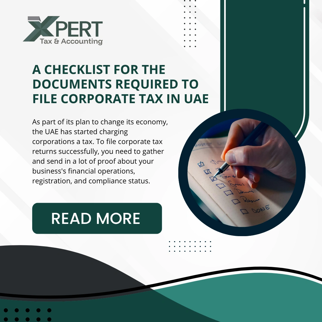 documents required to file corporate tax in uae